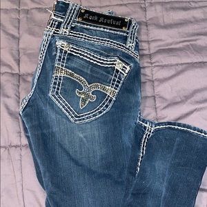 Size 23 Rock Revival skinny jeans :)
